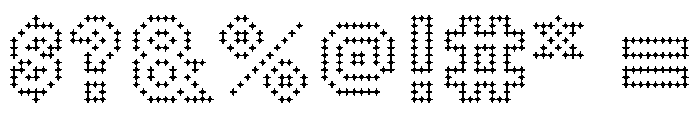 WTBobine Titling Font OTHER CHARS