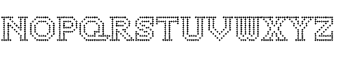 WTBobine Titling Font UPPERCASE