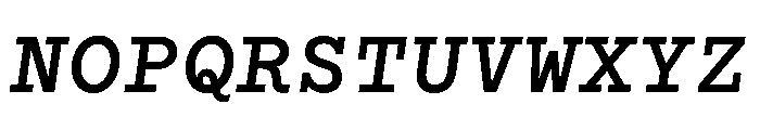 WTGartonOrnate BoldItalic Font UPPERCASE