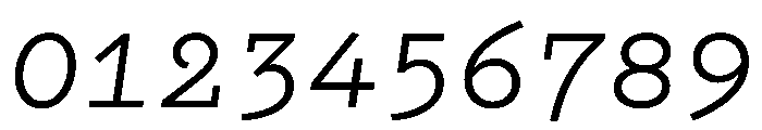 WTGartonOrnate Italic Font OTHER CHARS