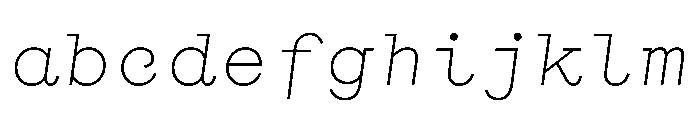 WTGartonOrnate LightItalic FONT