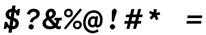 WTGartonPlain BoldItalic Font OTHER CHARS
