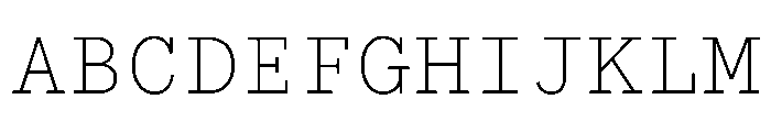 WTGartonPlain Light Font UPPERCASE