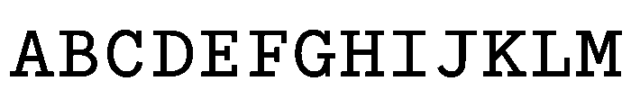 WTGartonPlain Medium Font UPPERCASE