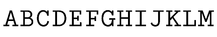 WTGartonPlain Regular Font UPPERCASE