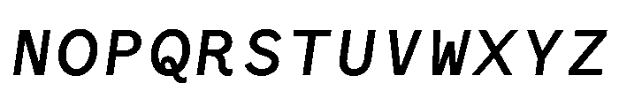 WTGartonSansOrnate BoldItalic Font UPPERCASE