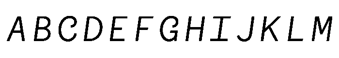 WTGartonSansOrnate Italic Font UPPERCASE