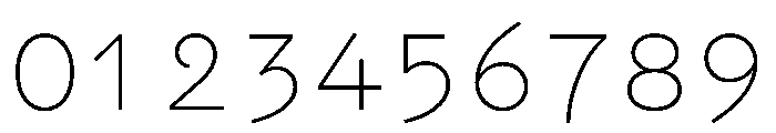 WTGartonSansOrnate Light Font OTHER CHARS