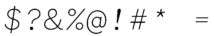 WTGartonSansOrnate LightItalic Font OTHER CHARS