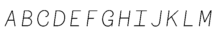 WTGartonSansOrnate LightItalic Font UPPERCASE