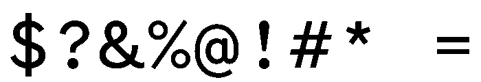 WTGartonSansOrnate Medium Font OTHER CHARS