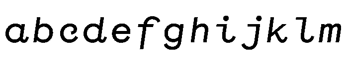WTGartonSansOrnate MediumItalic FONT