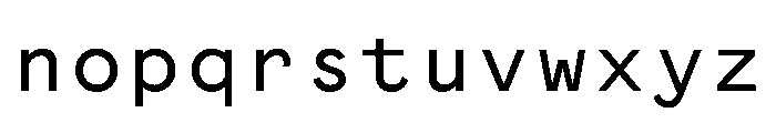 WTGartonSansOrnate Medium Font LOWERCASE