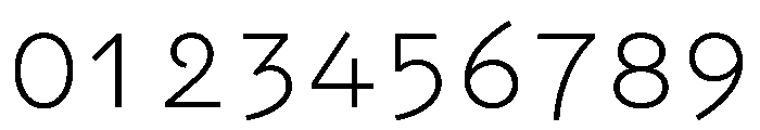 WTGartonSansOrnate SemiLight Font OTHER CHARS