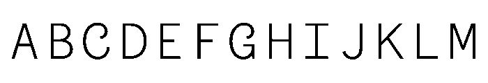 WTGartonSansOrnate SemiLight Font UPPERCASE