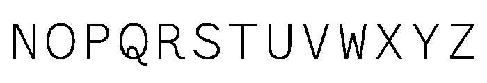 WTGartonSansOrnate SemiLight Font UPPERCASE