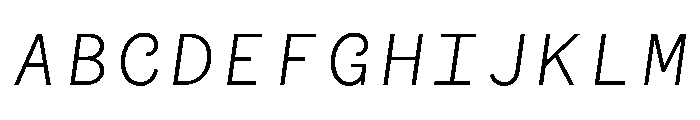 WTGartonSansOrnate SemiLightItalic Font UPPERCASE