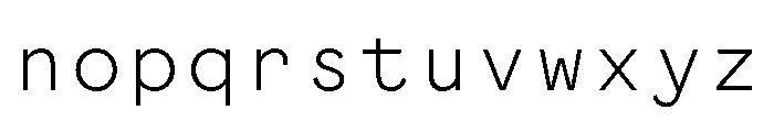 WTGartonSansOrnate SemiLight Font LOWERCASE