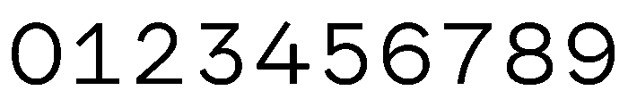 WTGartonSansPlain Regular Font OTHER CHARS