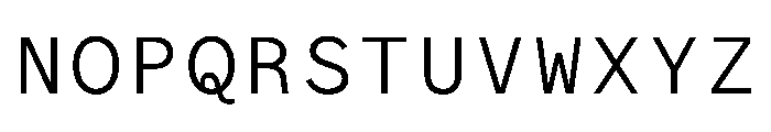 WTGartonSansPlain Regular Font UPPERCASE