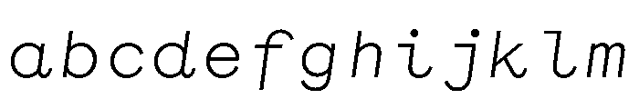 WTGartonSansPlain SemiLightItalic FONT