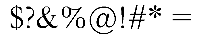 WTKormelink Regular Font OTHER CHARS