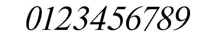 WTKormelink SemLtIta Font OTHER CHARS