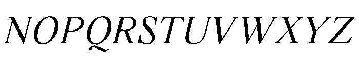WTKormelink SemLtIta Font UPPERCASE