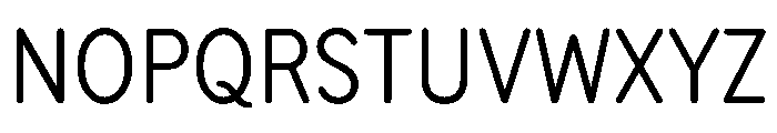 WTPantographStandard Light Font UPPERCASE