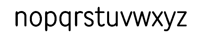 WTPantographStandard Light Font LOWERCASE