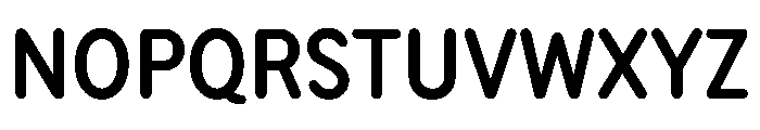 WTPantographStandard Medium Font UPPERCASE