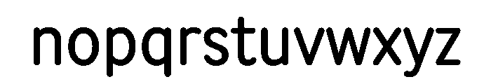 WTPantographStandard Regular Font LOWERCASE
