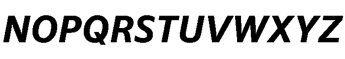 WTSaltburn ExtraBoldItalic Font UPPERCASE