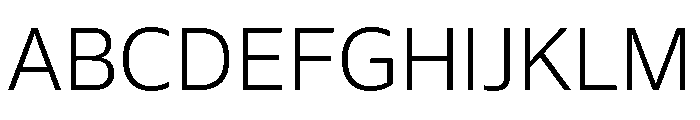 WTSaltburn ExtraLight Font UPPERCASE