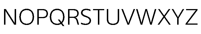 WTSaltburn ExtraLight Font UPPERCASE