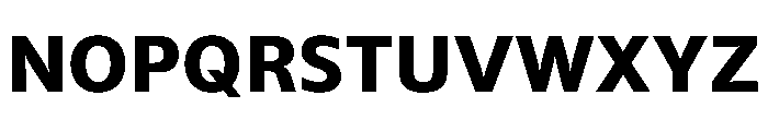 WTSaltburn Heavy Instance Font UPPERCASE