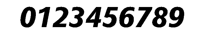 WTSaltburn HeavyItalic Instance Font OTHER CHARS