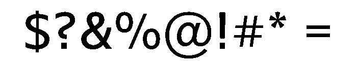 WTSaltburn Medium Instance Font OTHER CHARS