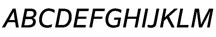 WTSaltburn MediumItalic Instance Font UPPERCASE