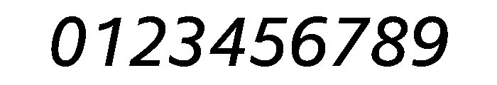 WTSaltburn MediumItalic Font OTHER CHARS