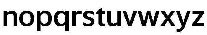 WTSaltburn SemiBold Font LOWERCASE