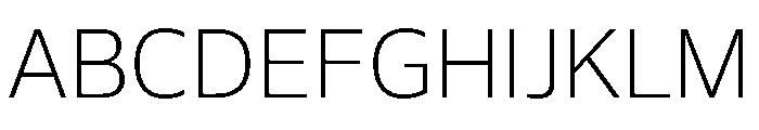 WTSaltburn Thin Font UPPERCASE