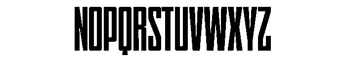 WTSkrappa Condensed Instance Font UPPERCASE
