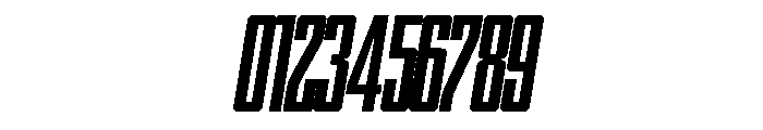 WTSkrappa CondensedItalicTight Instance Font OTHER CHARS