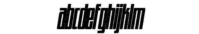 WTSkrappa CondensedItalicTight Instance FONT