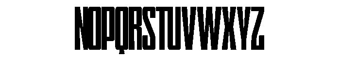 WTSkrappa CondensedTight Instance Font UPPERCASE