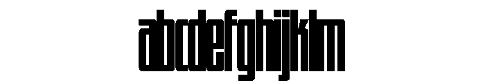 WTSkrappa CondensedTight Instance FONT