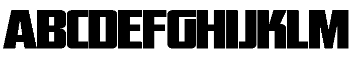 WTSkrappa GenerousTight Instance Font UPPERCASE