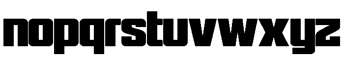 WTSkrappa GenerousTight Instance Font LOWERCASE