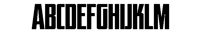 WTSkrappa Narrow Instance Font UPPERCASE